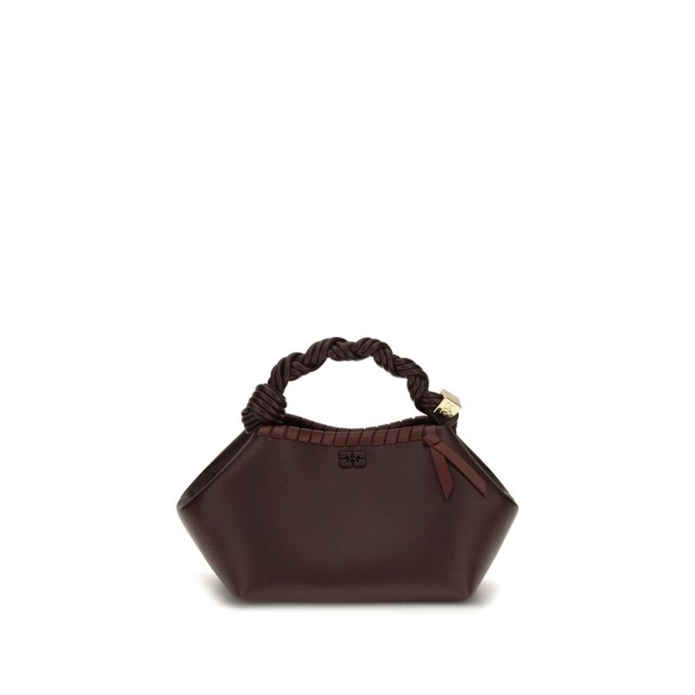 Ganni Women Small Bou Woven Handbag